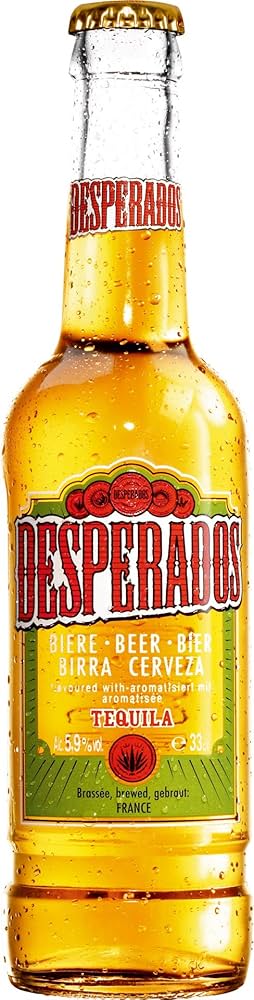 DESPERADOS YELLOW 33CL BOTTLES